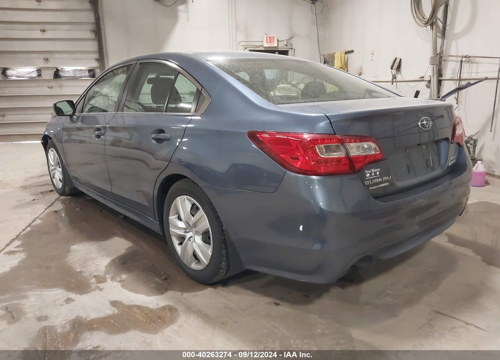 2016 SUBARU LEGACY 2.5I VIN: 4S3BNAA69G3024728