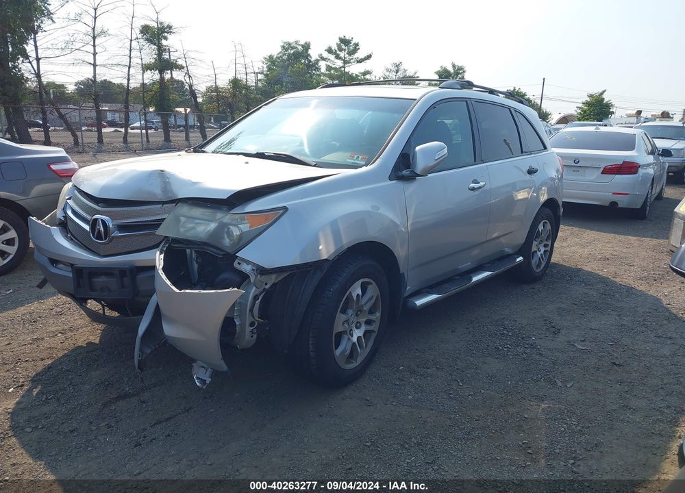 2007 ACURA MDX TECHNOLOGY PACKAGE VIN: 2HNYD28427H534823
