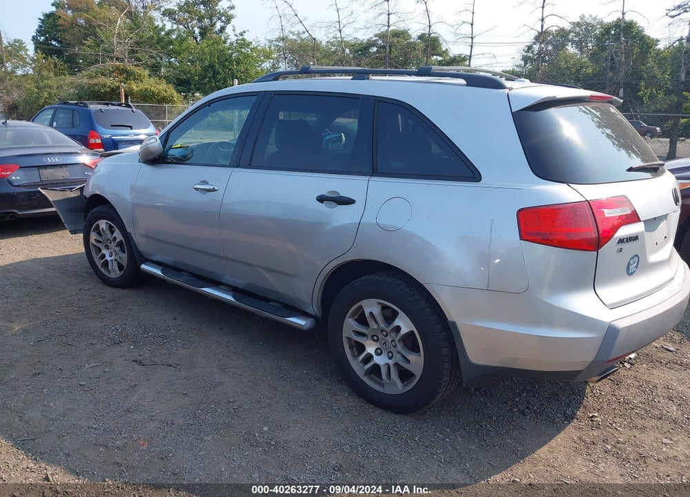 2007 ACURA MDX TECHNOLOGY PACKAGE VIN: 2HNYD28427H534823