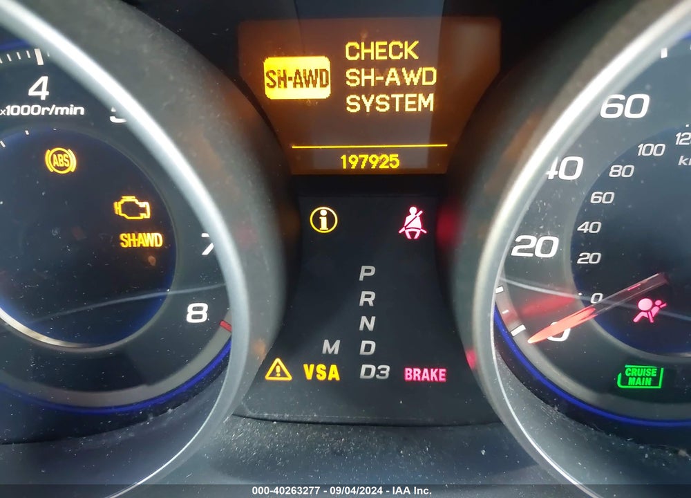 2007 ACURA MDX TECHNOLOGY PACKAGE VIN: 2HNYD28427H534823