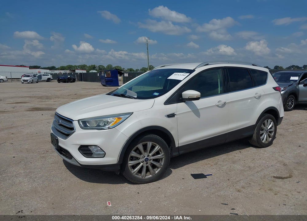 2017 FORD ESCAPE TITANIUM VIN: 1FMCU0J97HUA13729