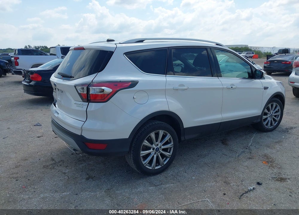 2017 FORD ESCAPE TITANIUM VIN: 1FMCU0J97HUA13729