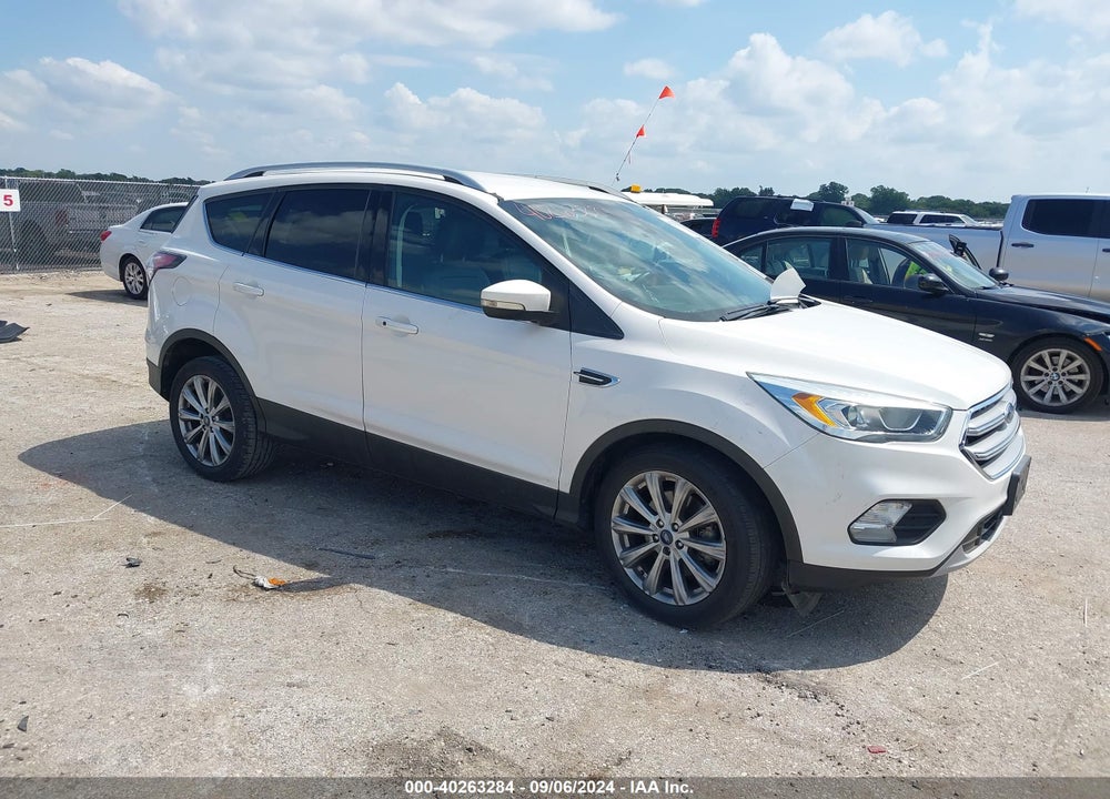 2017 FORD ESCAPE TITANIUM VIN: 1FMCU0J97HUA13729