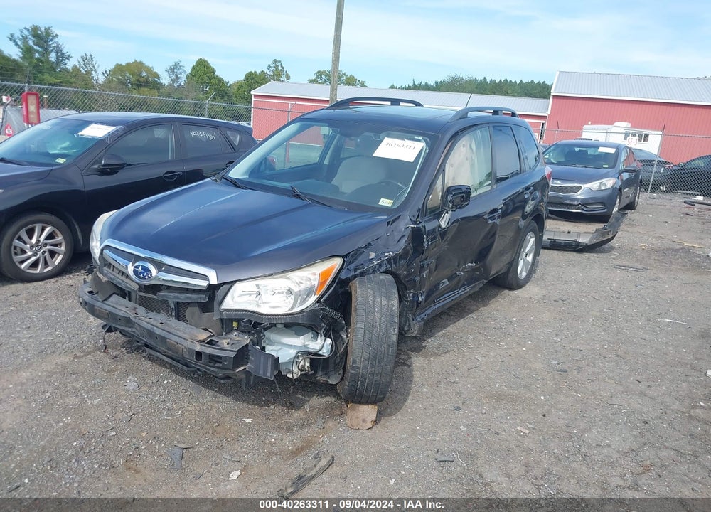 2015 SUBARU FORESTER 2.5I PREMIUM VIN: JF2SJAFC9FH560575