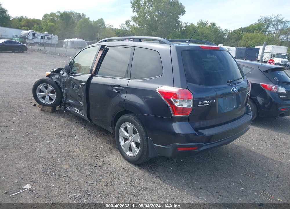 2015 SUBARU FORESTER 2.5I PREMIUM VIN: JF2SJAFC9FH560575