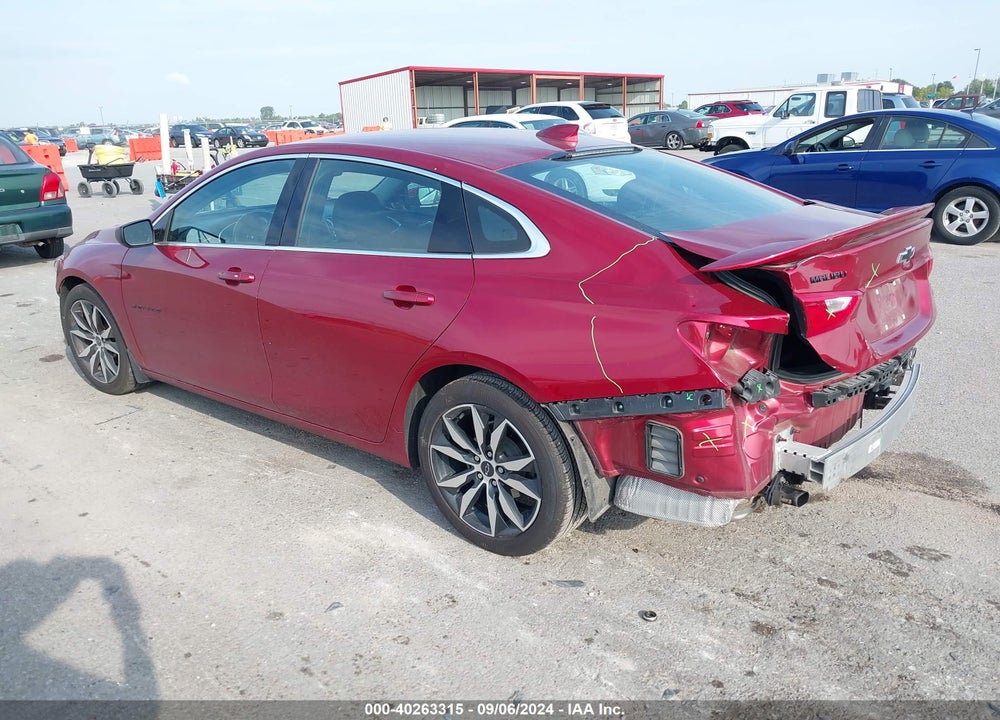 2020 CHEVROLET MALIBU FWD RS VIN: 1G1ZG5ST4LF124158