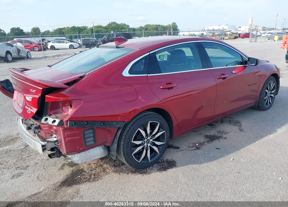 2020 CHEVROLET MALIBU FWD RS VIN: 1G1ZG5ST4LF124158