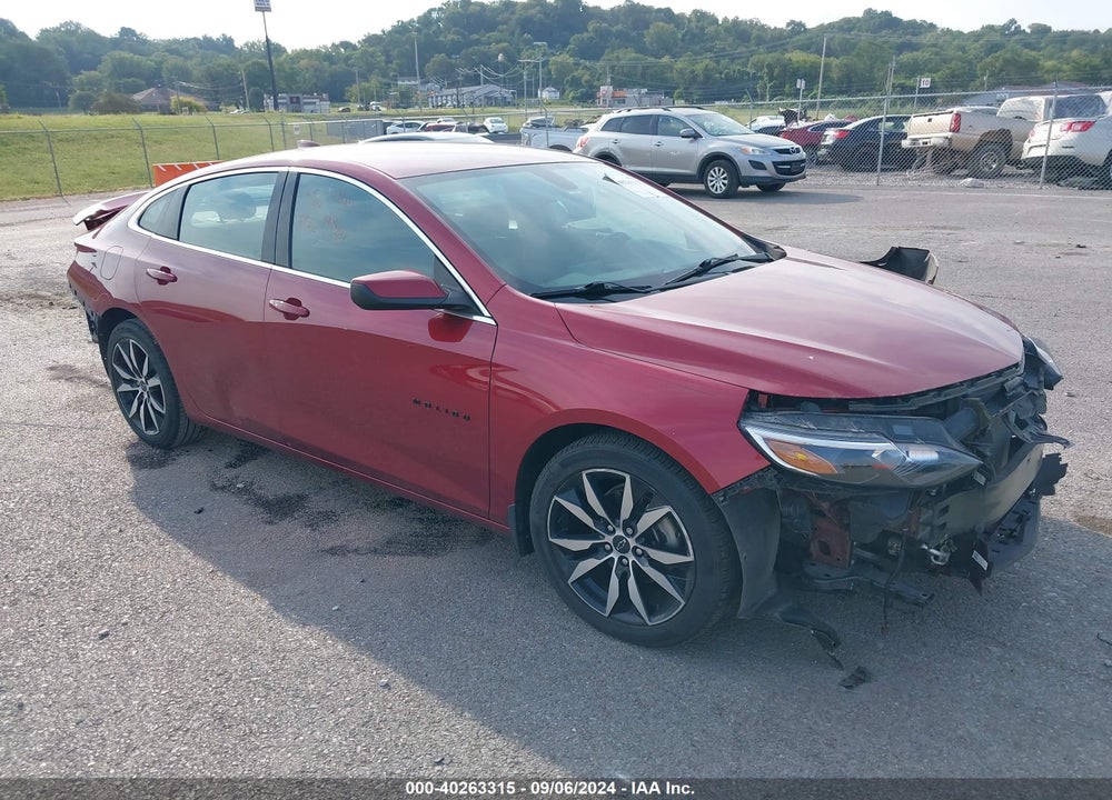 2020 CHEVROLET MALIBU FWD RS VIN: 1G1ZG5ST4LF124158