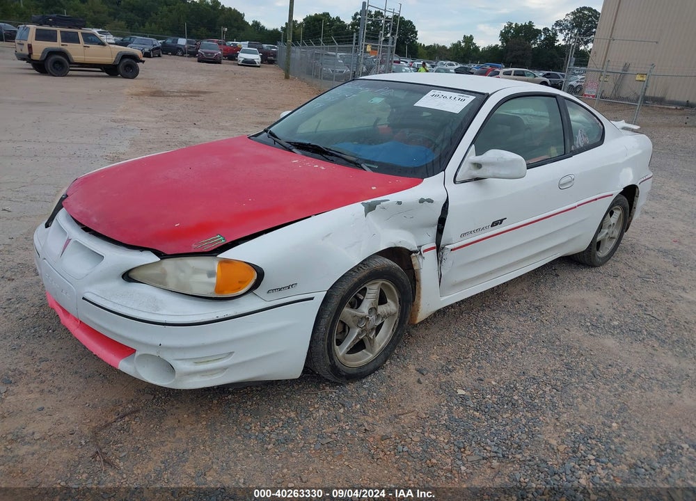 2000 PONTIAC GRAND AM GT VIN: 1G2NW12E2YM789487