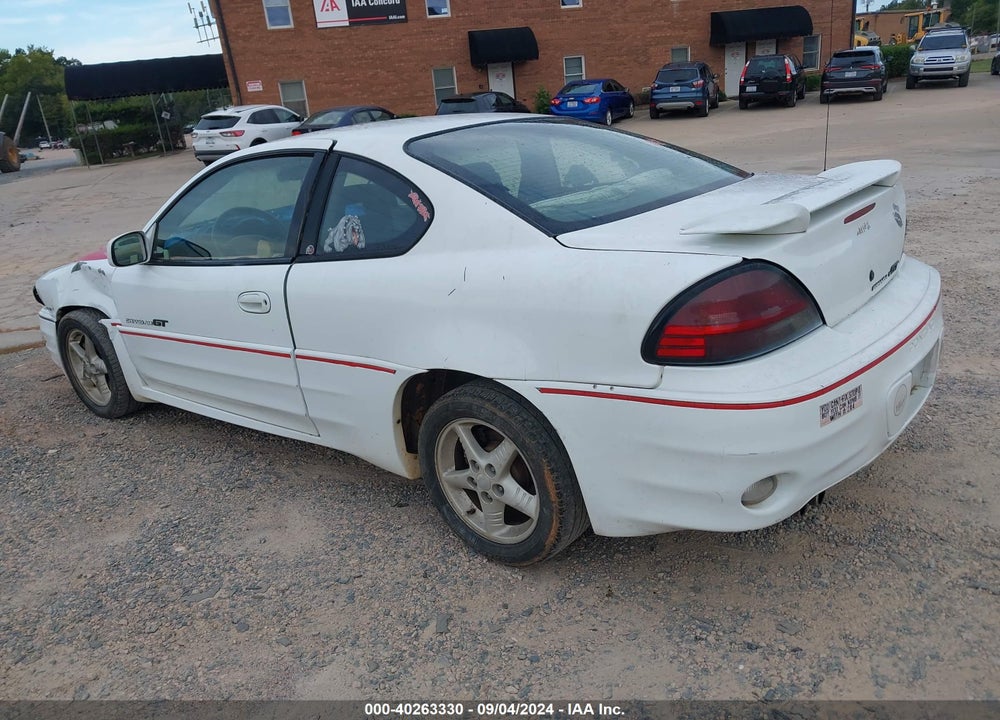 2000 PONTIAC GRAND AM GT VIN: 1G2NW12E2YM789487