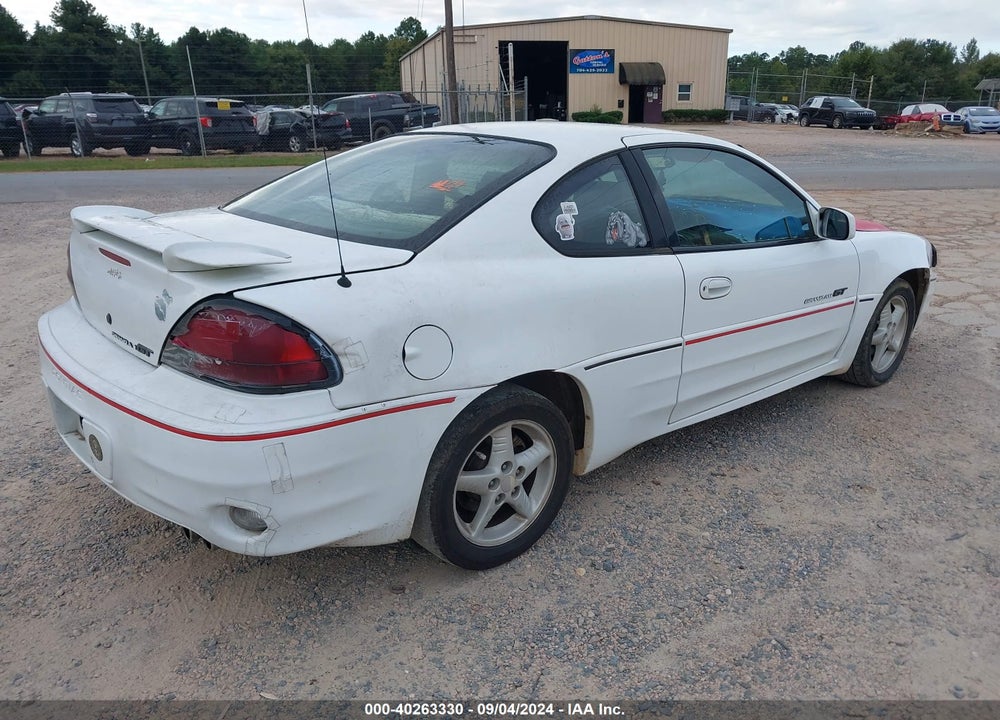 2000 PONTIAC GRAND AM GT VIN: 1G2NW12E2YM789487