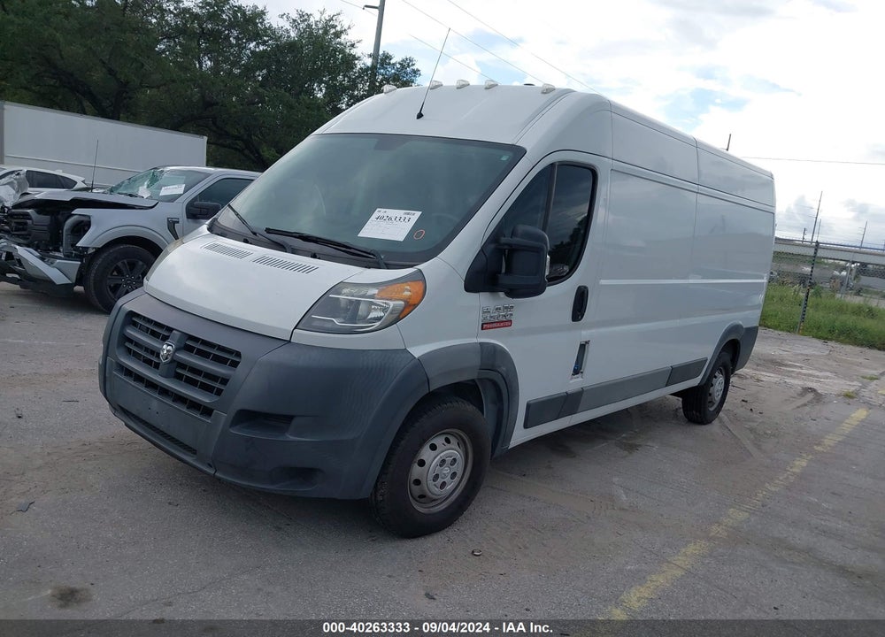 2016 RAM PROMASTER 2500 HIGH ROOF VIN: 3C6TRVDD9GE119719