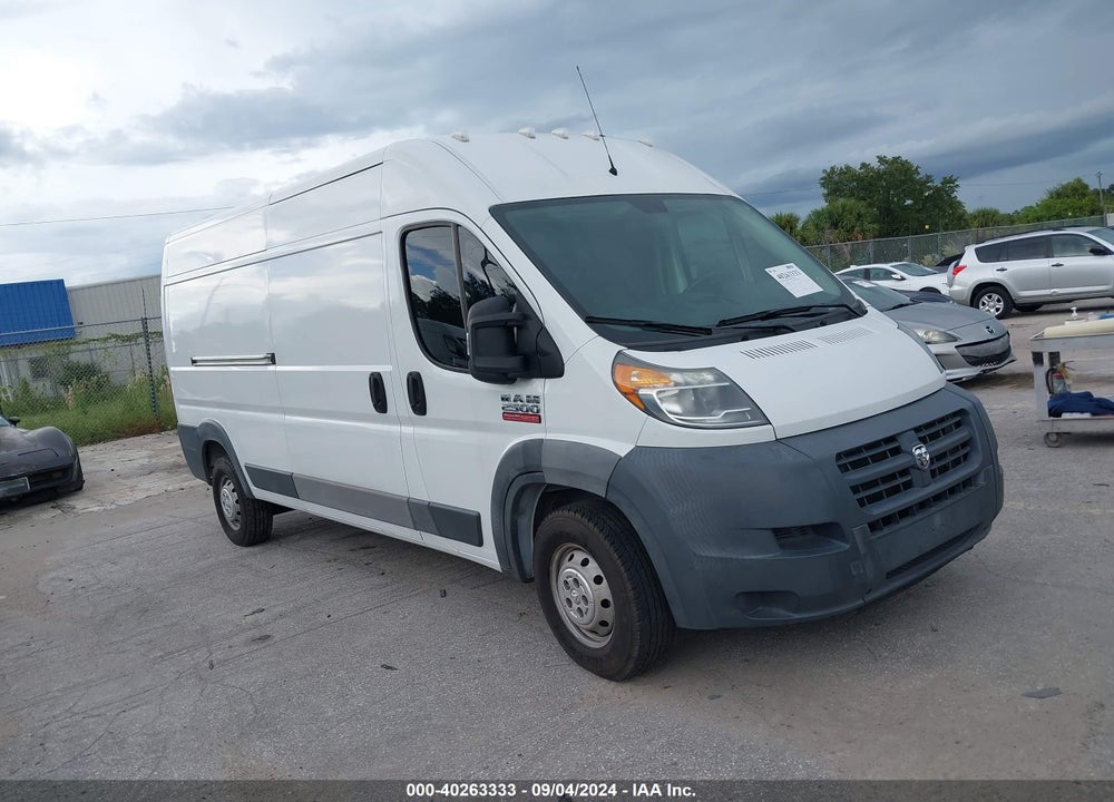 2016 RAM PROMASTER 2500 HIGH ROOF VIN: 3C6TRVDD9GE119719