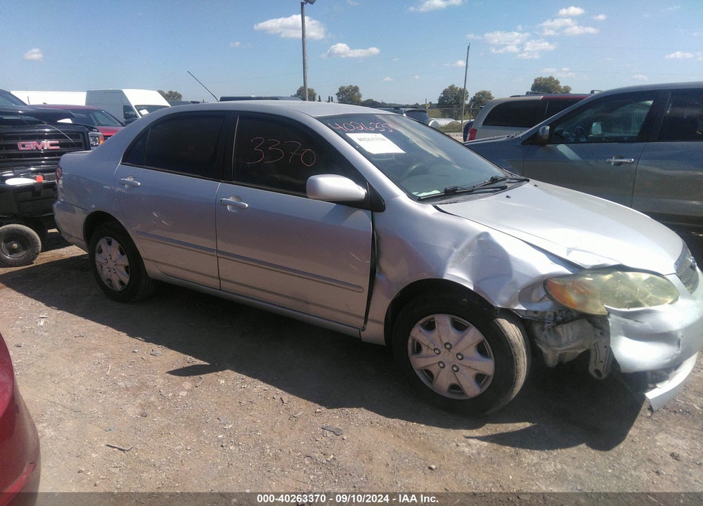 2007 TOYOTA COROLLA LE VIN: JTDBR32E570101246