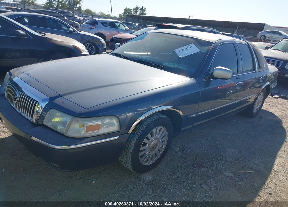 2008 MERCURY GRAND MARQUIS VIN: 2MEFM75V48X601290