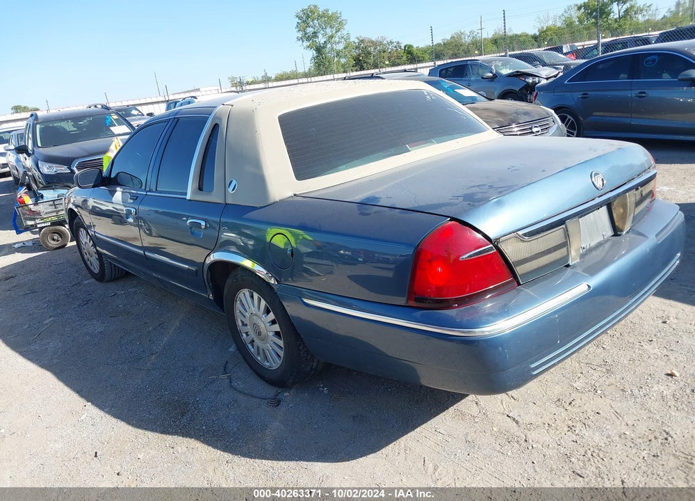 2008 MERCURY GRAND MARQUIS VIN: 2MEFM75V48X601290