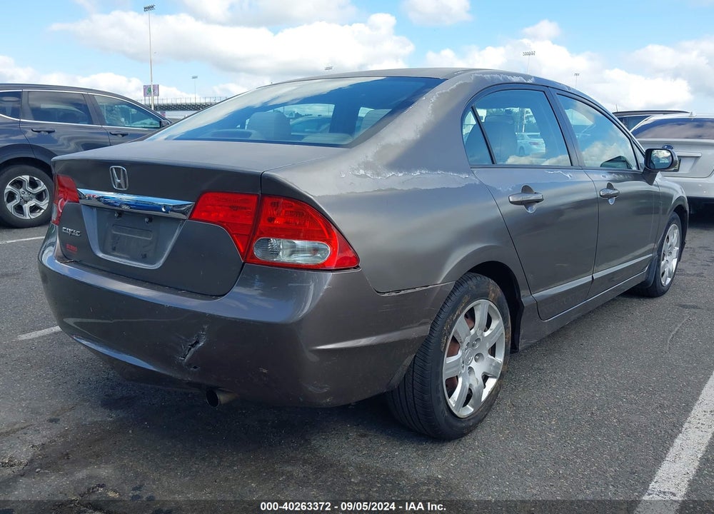 2009 HONDA CIVIC LX VIN: 2HGFA16509H538000
