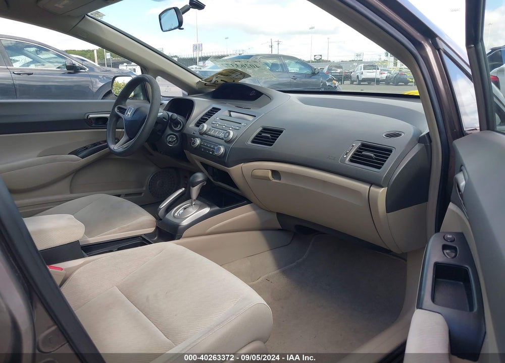 2009 HONDA CIVIC LX VIN: 2HGFA16509H538000