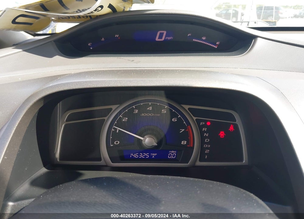 2009 HONDA CIVIC LX VIN: 2HGFA16509H538000
