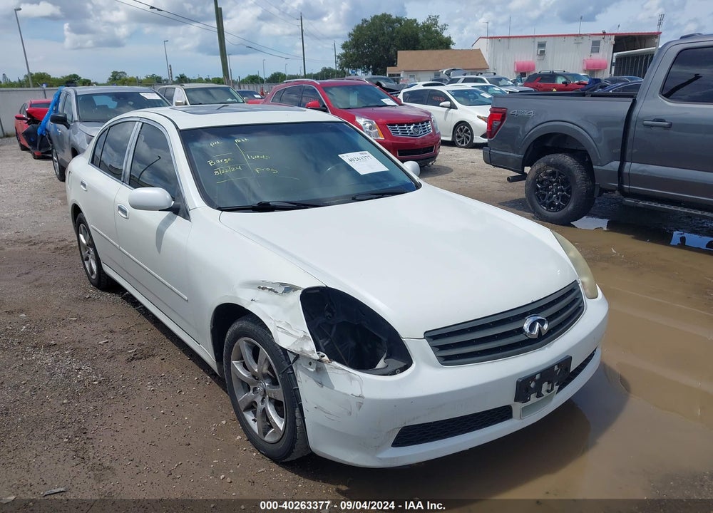 2005 INFINITI G35X VIN: JNKCV51F75M303130
