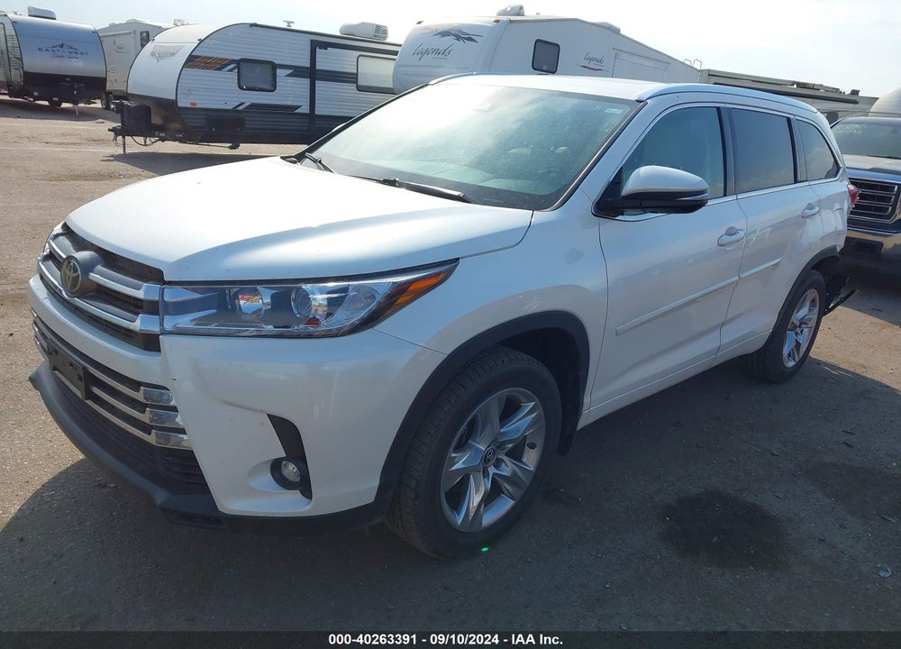 2019 TOYOTA HIGHLANDER LIMITED VIN: 5TDDZRFH1KS735269