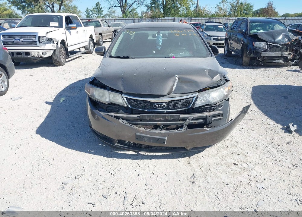 2012 KIA FORTE EX VIN: KNAFU4A20C5468157
