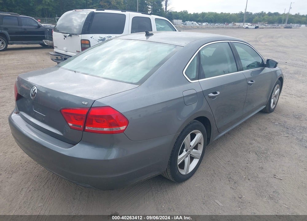 2013 VOLKSWAGEN PASSAT 2.5L SE VIN: 1VWBP7A32DC129011