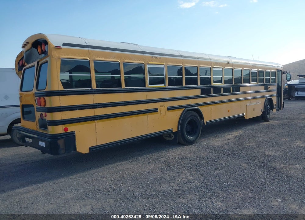 2009 BLUE BIRD SCHOOL BUS / TRANSIT BUS VIN: 1BABNCPA49F257855