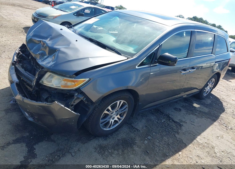 2012 HONDA ODYSSEY EX-L VIN: 5FNRL5H6XCB066694