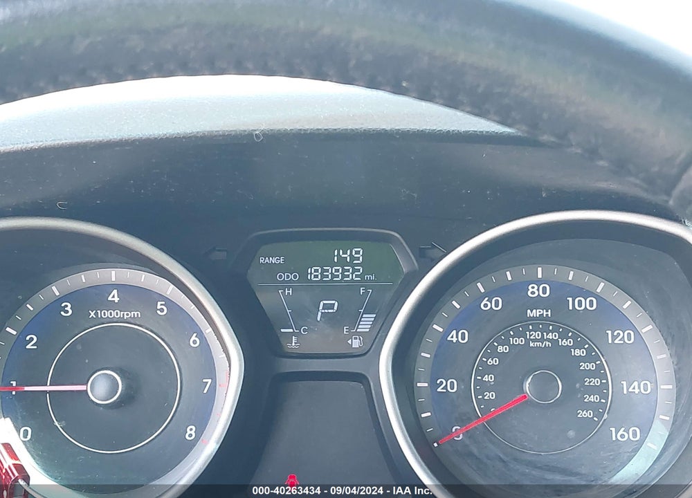 2013 HYUNDAI ELANTRA SE VIN: KMHDH6AE3DU012290