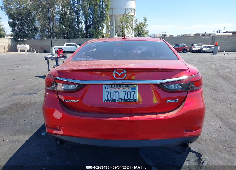 2016 MAZDA 6 I GRAND TOURING VIN: JM1GJ1W52G1461340