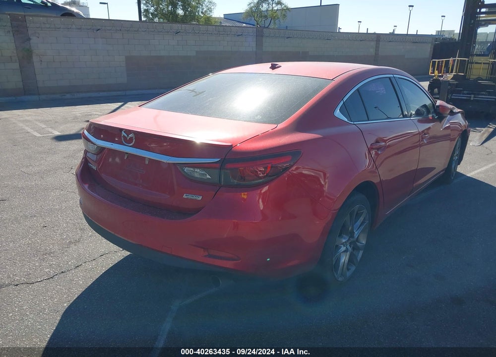 2016 MAZDA 6 I GRAND TOURING VIN: JM1GJ1W52G1461340