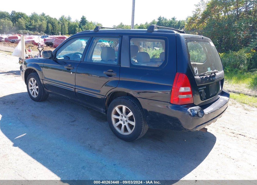 2005 SUBARU FORESTER 2.5XS VIN: JF1SG65645H712305