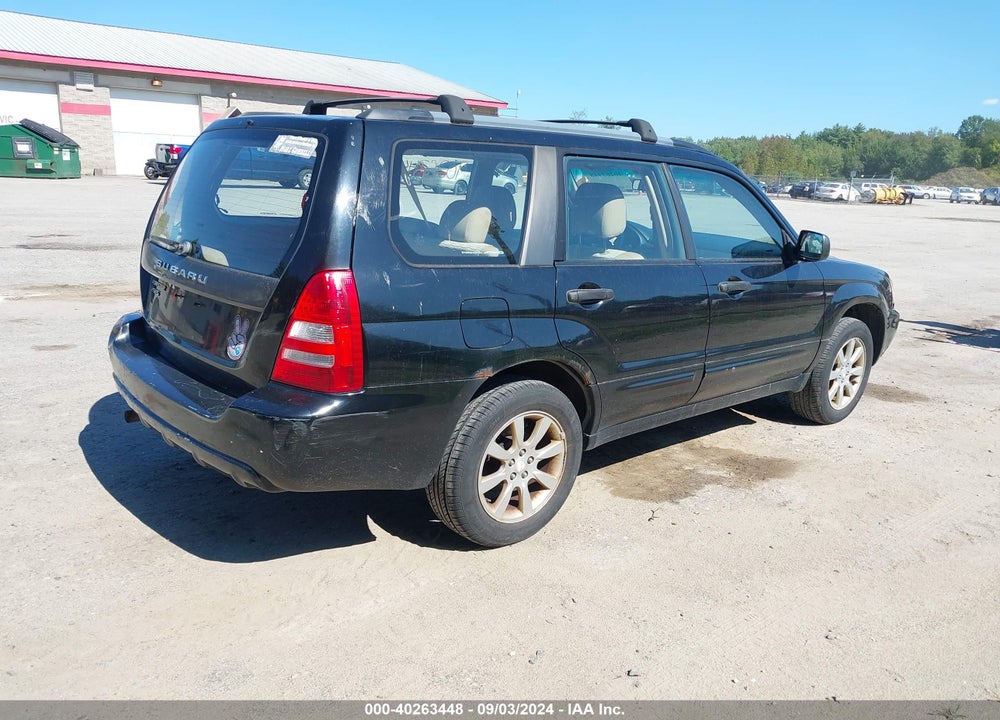 2005 SUBARU FORESTER 2.5XS VIN: JF1SG65645H712305