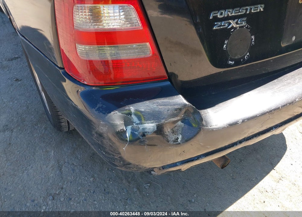 2005 SUBARU FORESTER 2.5XS VIN: JF1SG65645H712305