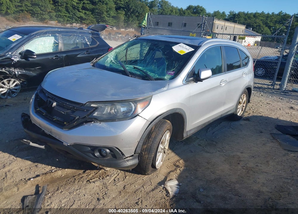 2013 HONDA CR-V EX-L VIN: 2HKRM4H71DH670492