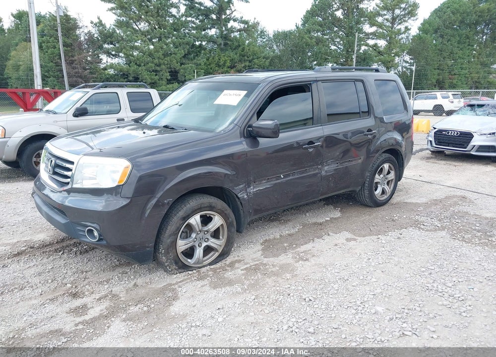2012 HONDA PILOT EX-L VIN: 5FNYF3H52CB012028