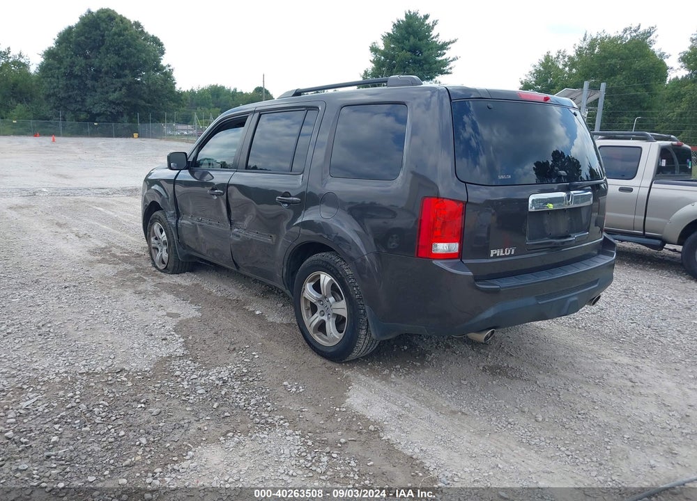 2012 HONDA PILOT EX-L VIN: 5FNYF3H52CB012028