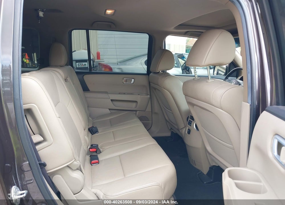 2012 HONDA PILOT EX-L VIN: 5FNYF3H52CB012028