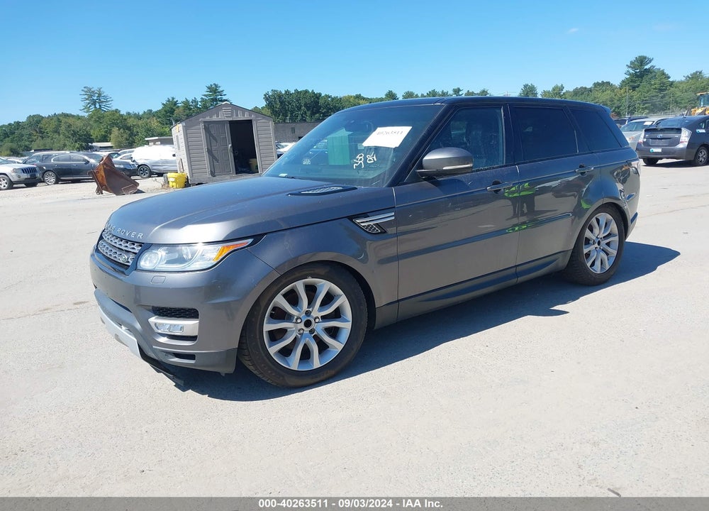 2015 LAND ROVER RANGE ROVER SPORT VIN: SALWR2VF4FA615249