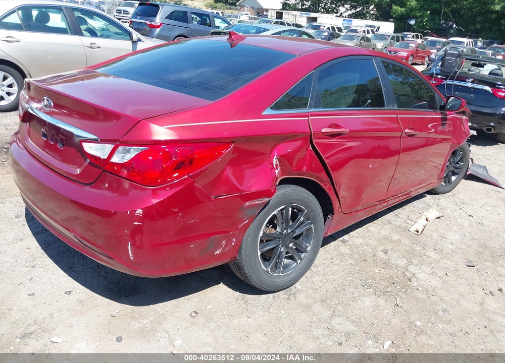 2013 HYUNDAI SONATA GLS VIN: 5NPEB4AC6DH535214