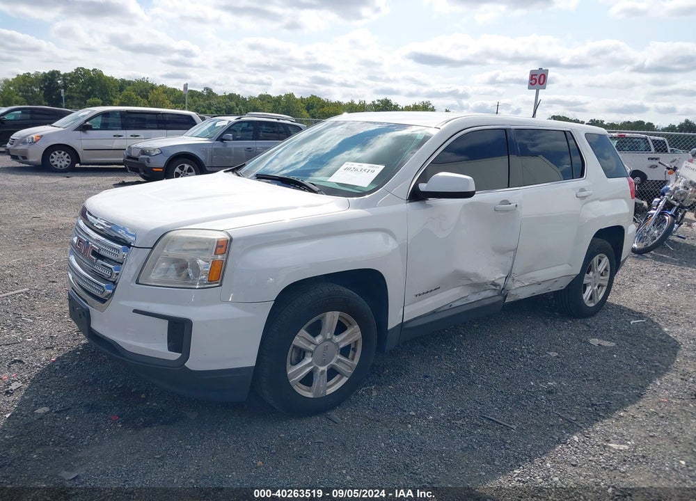2016 GMC TERRAIN SLE-1 VIN: 2GKALMEK1G6168166