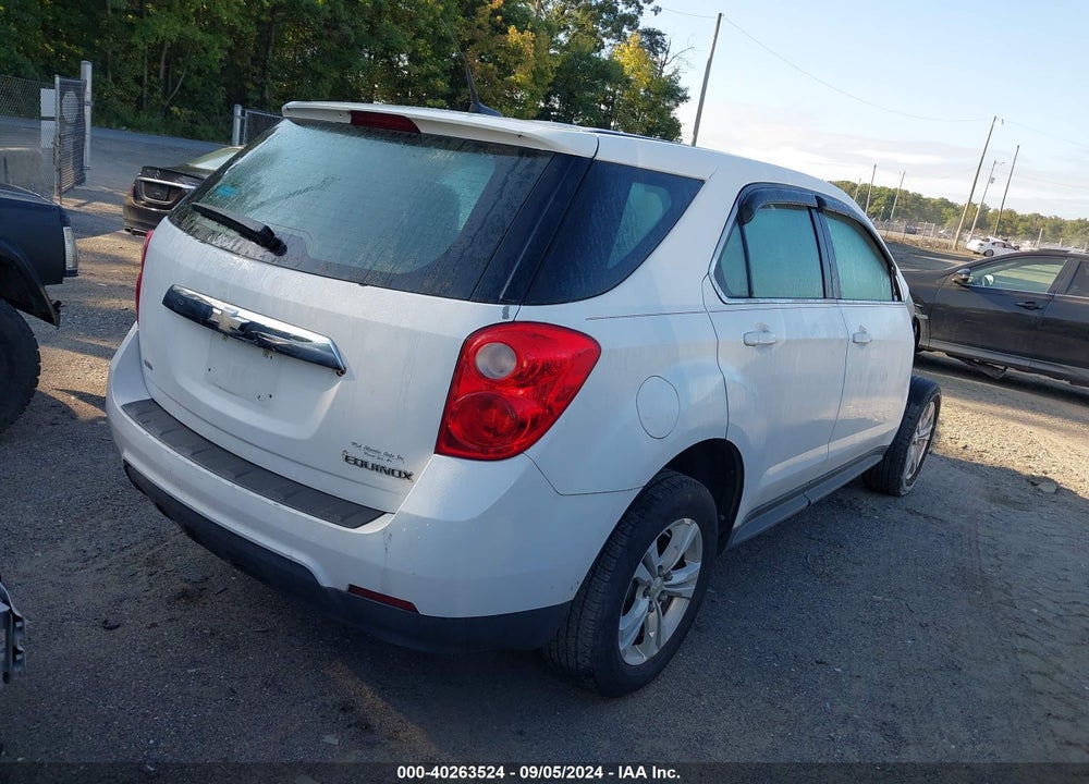 2012 CHEVROLET EQUINOX LS VIN: 2GNFLCEK8C6318917