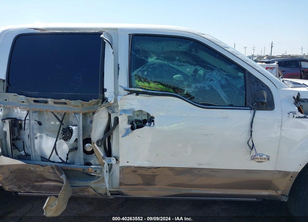 2018 FORD F-150 KING RANCH VIN: 1FTEW1EG1JFD00323