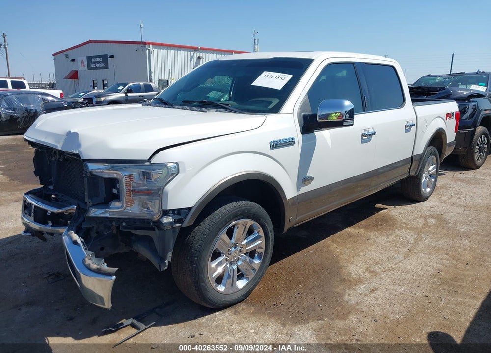 2018 FORD F-150 KING RANCH VIN: 1FTEW1EG1JFD00323