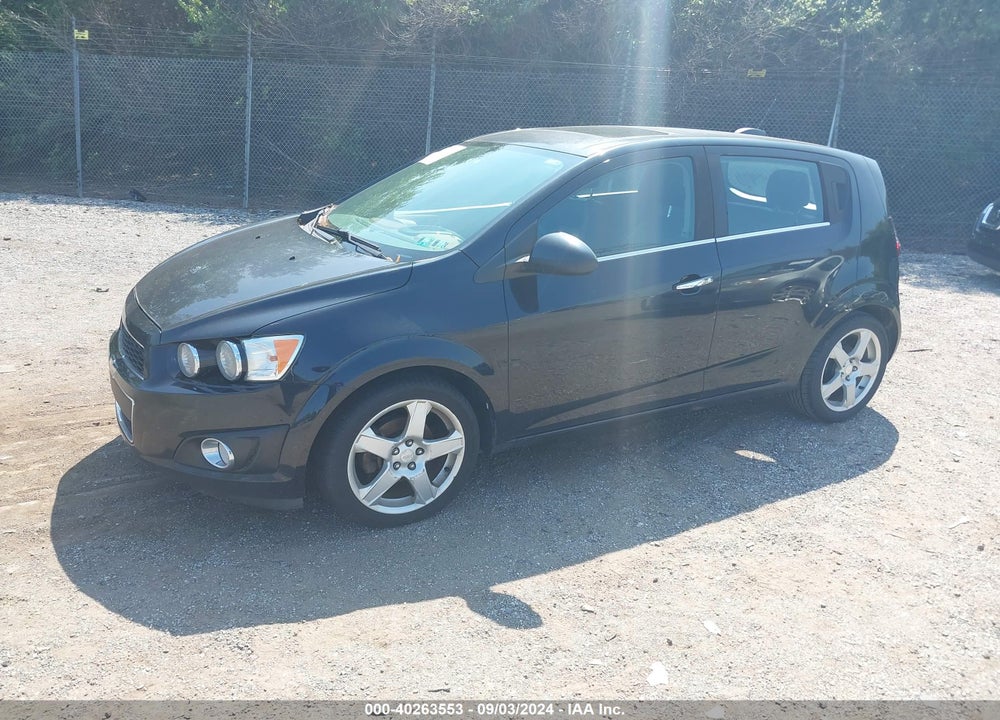 2015 CHEVROLET SONIC LTZ MANUAL VIN: 1G1JF6SB8F4101379