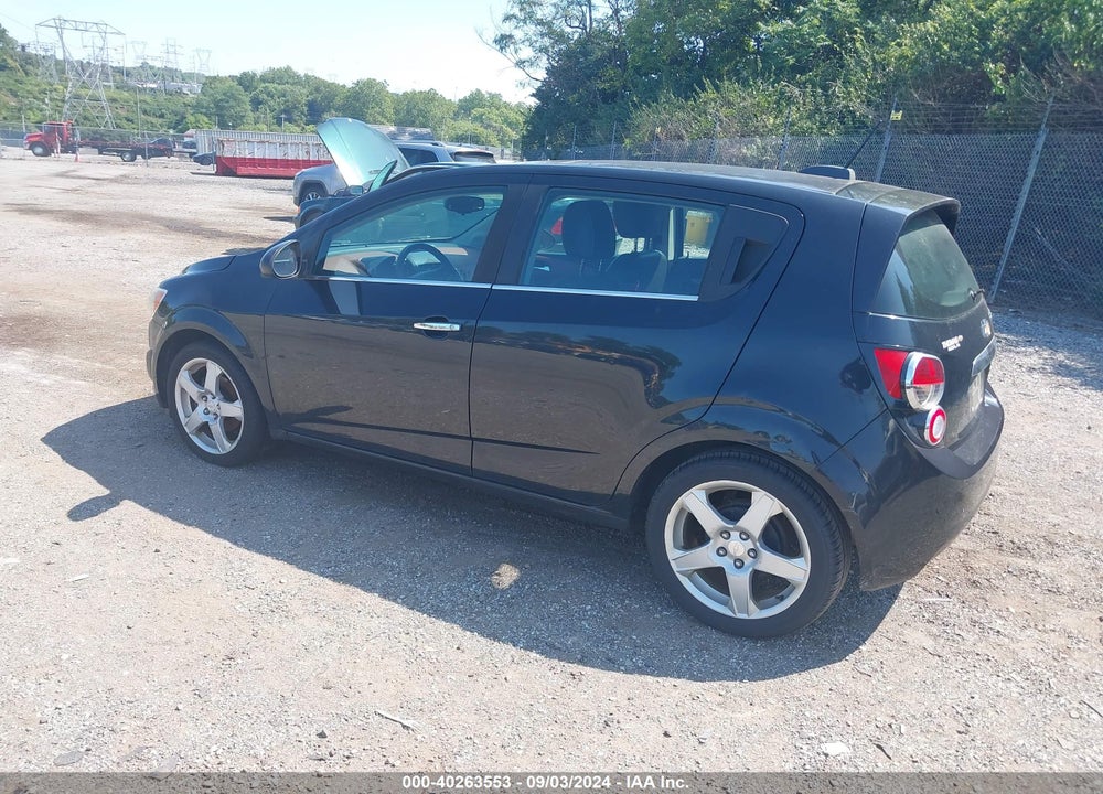 2015 CHEVROLET SONIC LTZ MANUAL VIN: 1G1JF6SB8F4101379