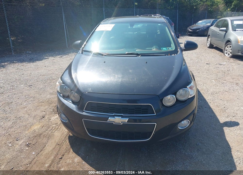 2015 CHEVROLET SONIC LTZ MANUAL VIN: 1G1JF6SB8F4101379