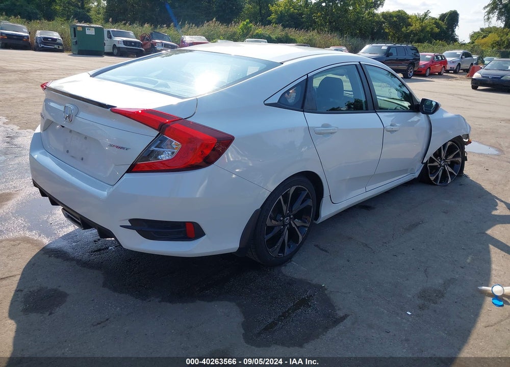 2020 HONDA CIVIC SPORT VIN: 2HGFC2F88LH513847