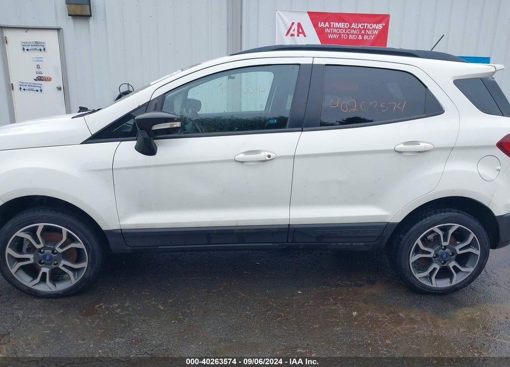 2019 FORD ECOSPORT SES VIN: MAJ6S3JL1KC252670
